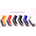 Anti-Rutsch-Basketball-Fußballsocken Grip Athletic Sports Crew Socks